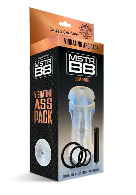 Mstr B8 Vibrating Ass Pack Bum Rush