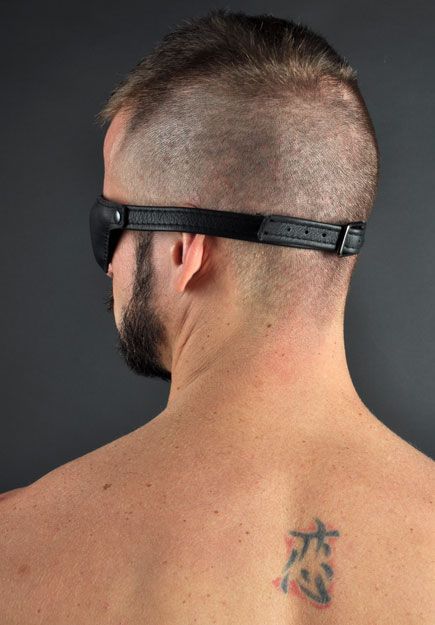 Regular Leather Blindfold