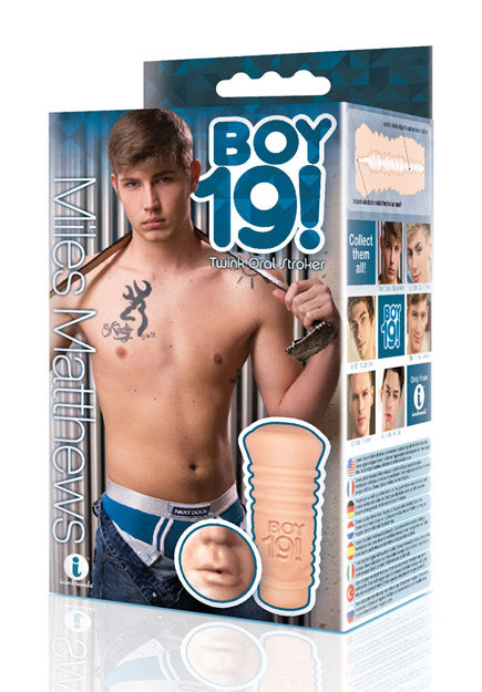 Boy19! Miles Matthews Twink Stroker