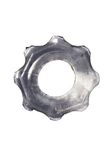 Rock Solid Black Jelly Gear Cock-Ring