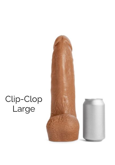 Dildo Clip-Clop (4 tailles)