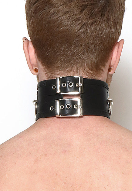 French Training 2.5" Leather Collar | PRIAPE Leather