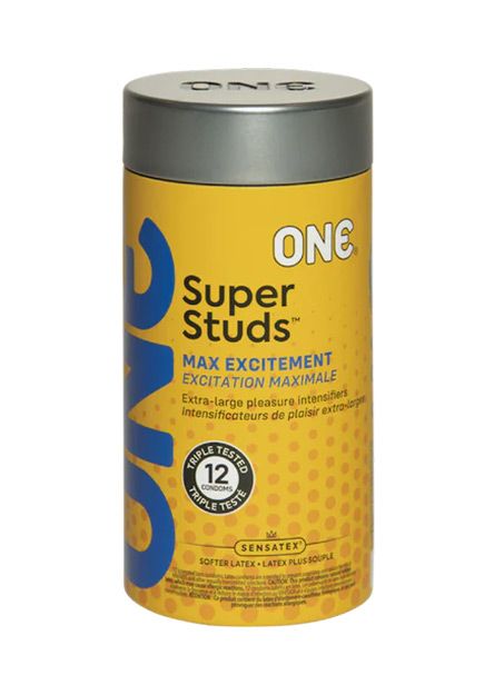 ONE Super Studs Condoms (12-pack)