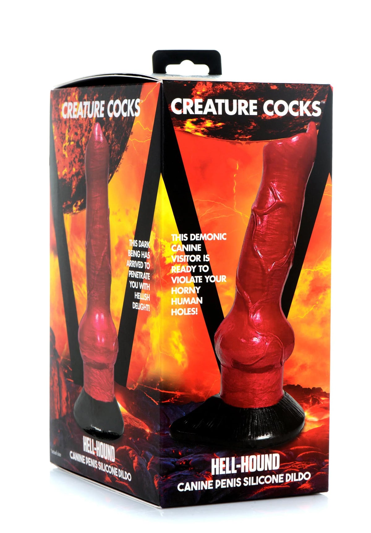 Hell-Hound Canine Penis Silicone Dildo | Creature Cocks XR Brands