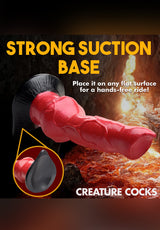 Hell-Hound Canine Penis Silicone Dildo | Creature Cocks XR Brands