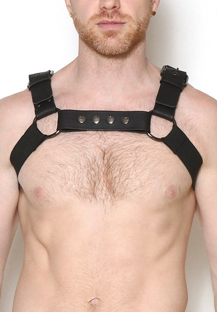 Bulldog Half-Harness | PRIAPE Leather