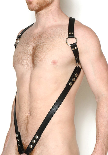C-Ring Harness | PRIAPE Leather
