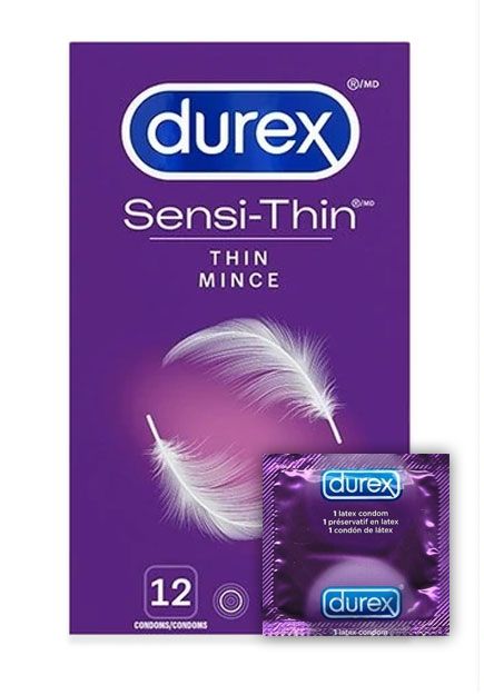 Durex Sensi-Thin Condoms (12-pack)