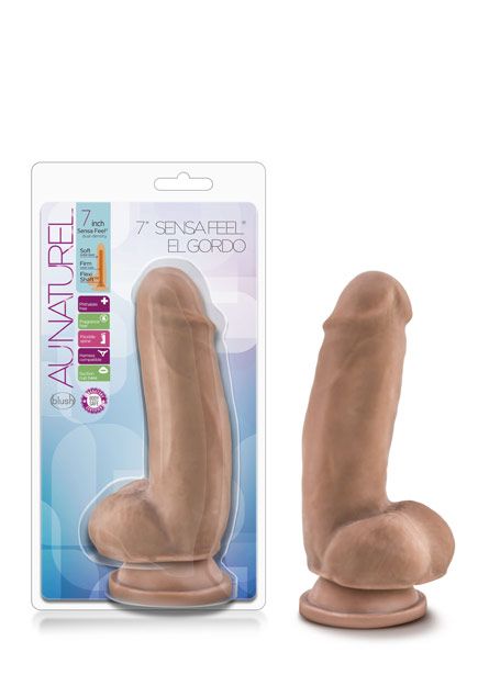 El Gordo Latin 7" Au Naturel Dildo