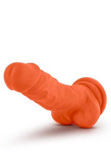 Neo Elite 7.5" Dual Density Dildo with Balls