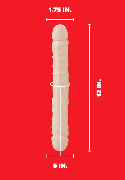 Dildo double Jr Veined