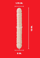 Jr. Veined Double Header Dildo