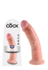 Dildo courbé 9" King Cock