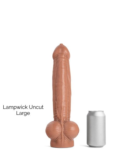 Dildo Lampwick non-circoncis (4 tailles)