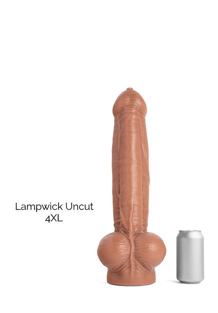 Dildo Lampwick non-circoncis (4 tailles)