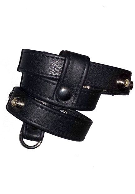 Leather Leash C-Ring