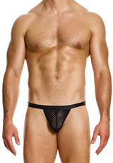 Mesh-Through Thong | Modus Vivendi