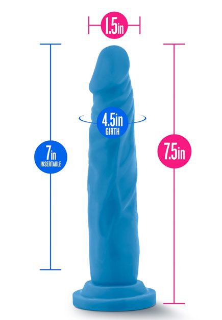 Dildo Neo 7" double densité