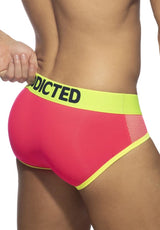 Neon Mesh Brief | Addicted