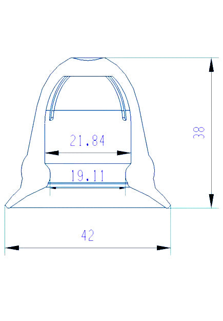 Ventouses à mamelons avec coffret de voyage