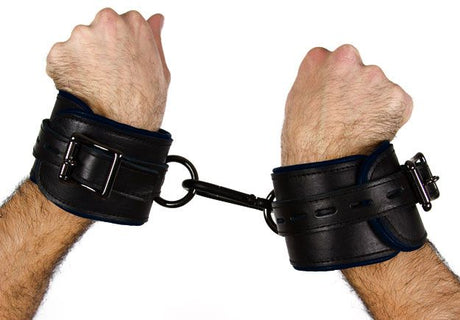 Padded Leather Handcuffs