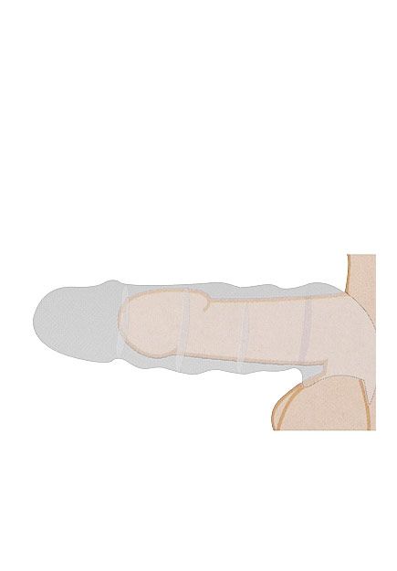 Penis Sleeve 8" RealRock