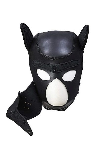 Masque de chien en néoprène