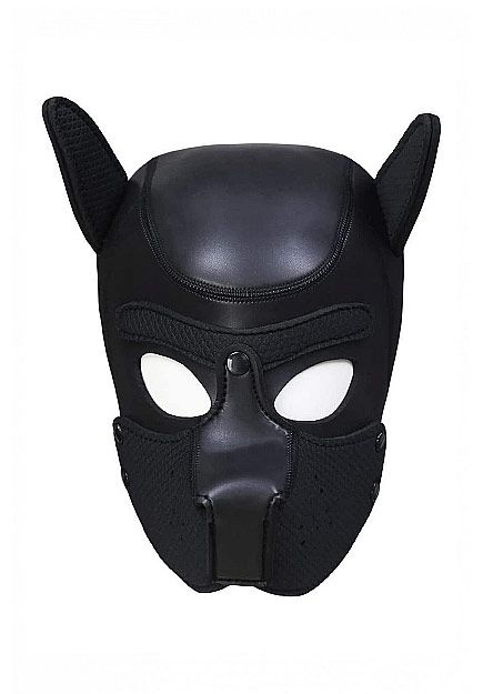 Masque de chien en néoprène