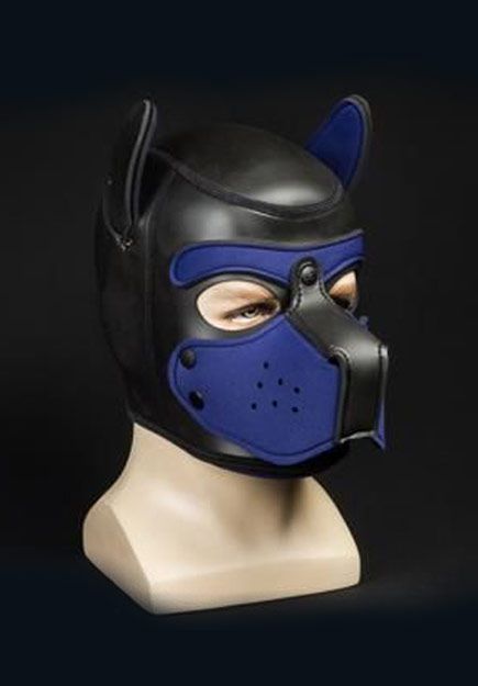 Masque de chien en néoprène