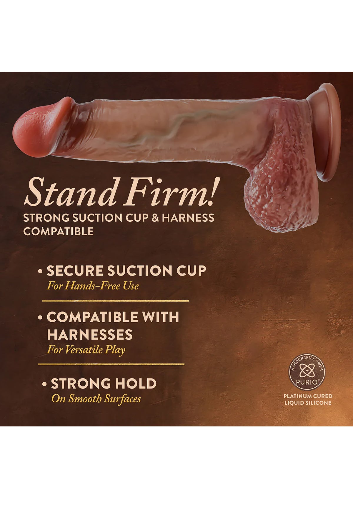 Raphael 9.5in Dual Density Dildo | Renaissance by Blush