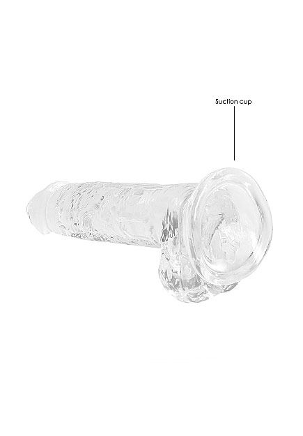 Realrock 6" Crystal Dildo