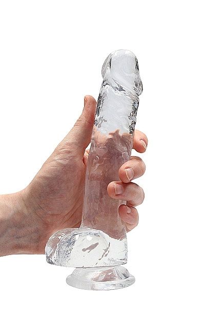 Realrock 8" Crystal Dildo