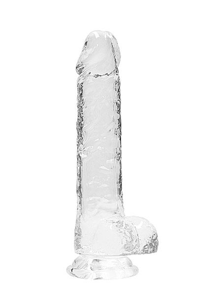 Dildo 9" Realrock Crystal