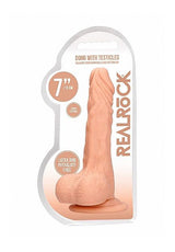 Dildo 7" with balls RealRock