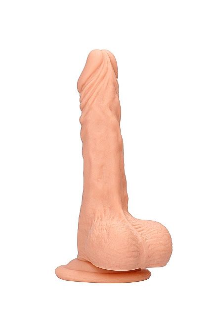 Dildo 7" with balls RealRock