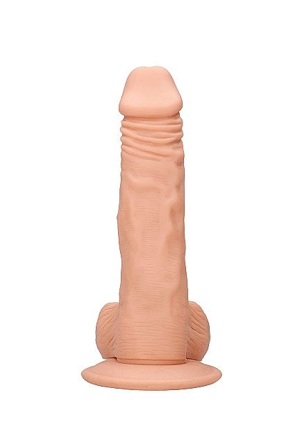 Dildo 8" with balls RealRock