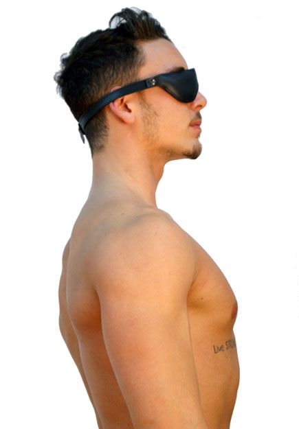 Regular Leather Blindfold