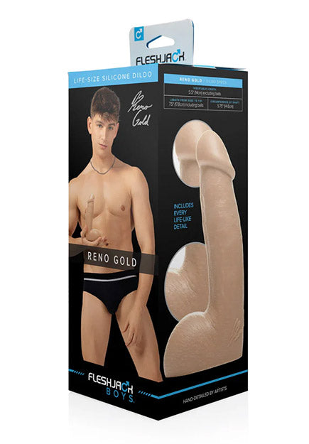 Reno Gold Fleshjack Dildo | Fleshlight