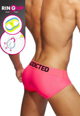 Ring Up Neon Mesh Brief