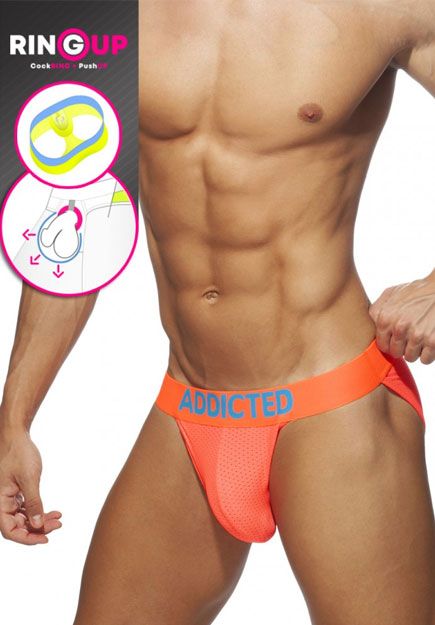 Ring Up Neon Mesh Jock