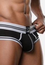 Round2 Black Backless Trunk | PUMP! Underwear