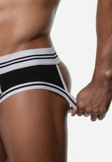 Round2 Black Backless Trunk | PUMP! Underwear