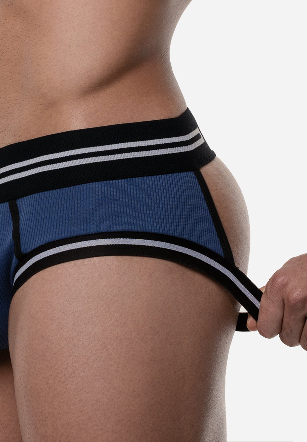 Round2 Blue Backless Trunk | PUMP! Underwear