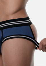 Round2 Blue Backless Trunk | PUMP! Underwear