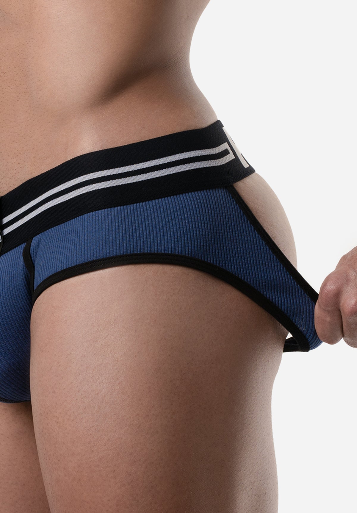 Round2 Blue Backless Brief | PUMP! Underwear