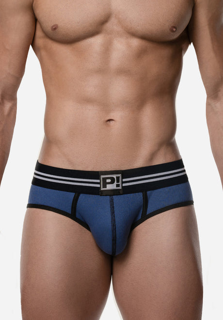 Round2 Blue Backless Brief | PUMP! Underwear