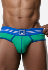 Round2 Green Backless Brief | PUMP! Underwear