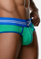 Round2 Green Backless Brief | PUMP! Underwear