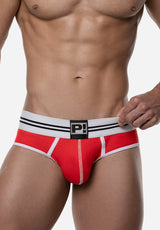 Round2 Red Backless Brief | PUMP! Underwear