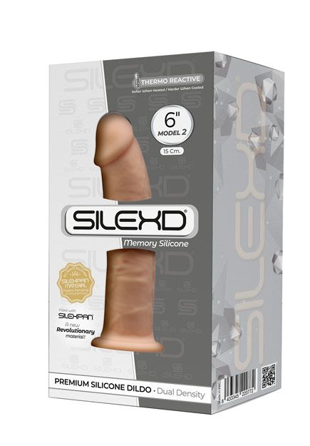 Dildo Thermo réactif: 6" Model 2